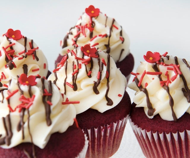 12 Gourmet Red Velvet Cupcakes - Cakes, cookies & cupcakes,  Cupcakes - cupcakes, cakes, cookies, Georgie Porgie Cakes & Gifts - Georgie Porgie Cakes & Gifts